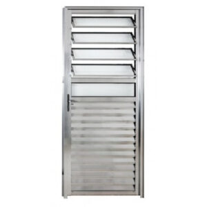 Porta Alumínio Basculante 210x80 Direita Brilhante